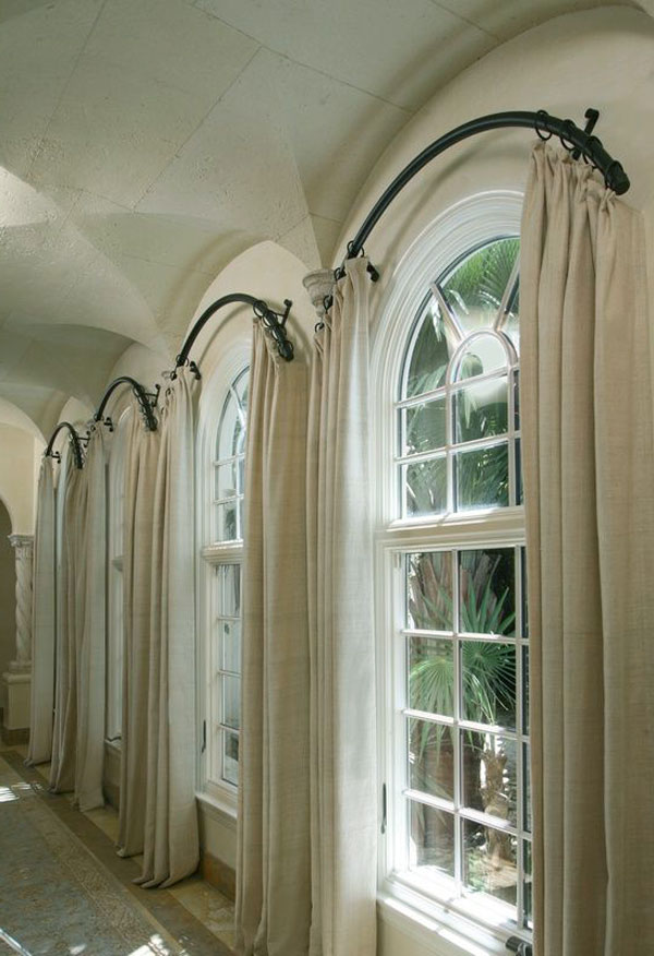 Арочные шторы