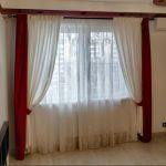 Шторы в гостиную ШГ0091 Тройные шторы с тюлем для гостиной Шторы в гостиную ШГ0090 Тройные шторы с тюлем для гостиной